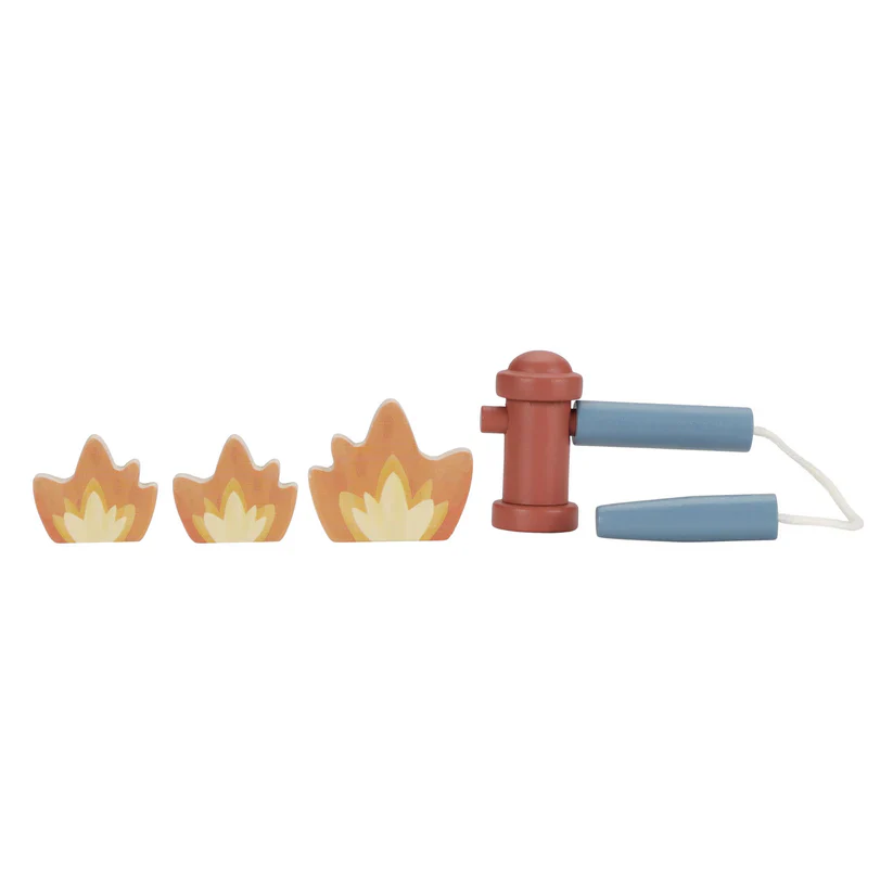 Wooden Fire Truck Set - Image 8