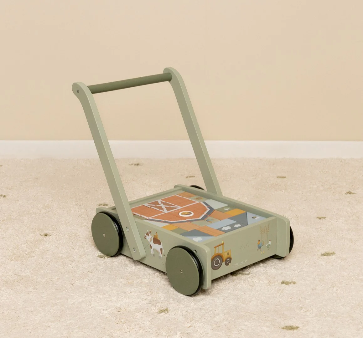 Little Farm Block Trolley - Image 4