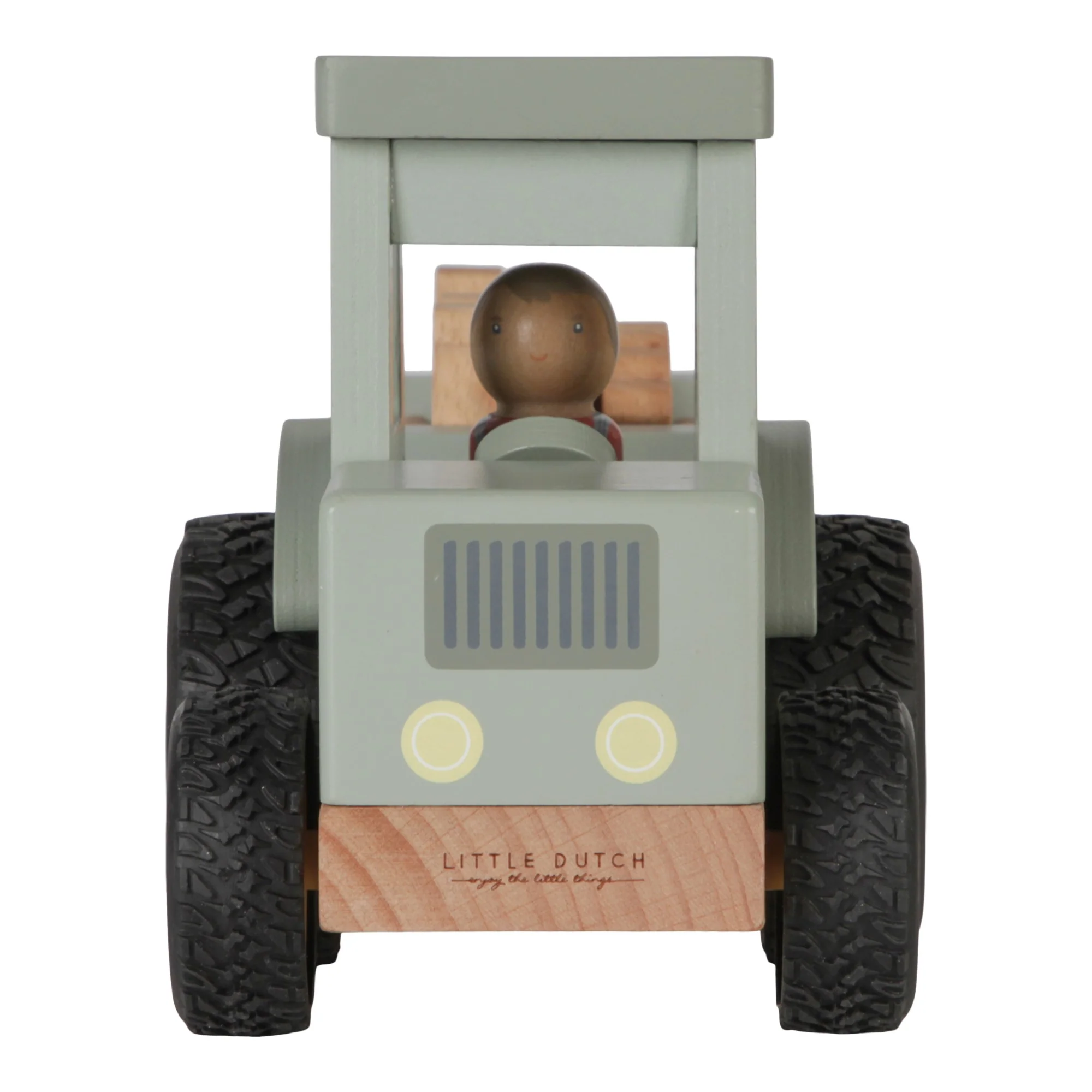 Little Farm Tractor With Trailer - Image 8