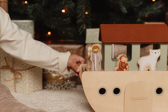 Noah's Ark Wooden Play Set - Image 3