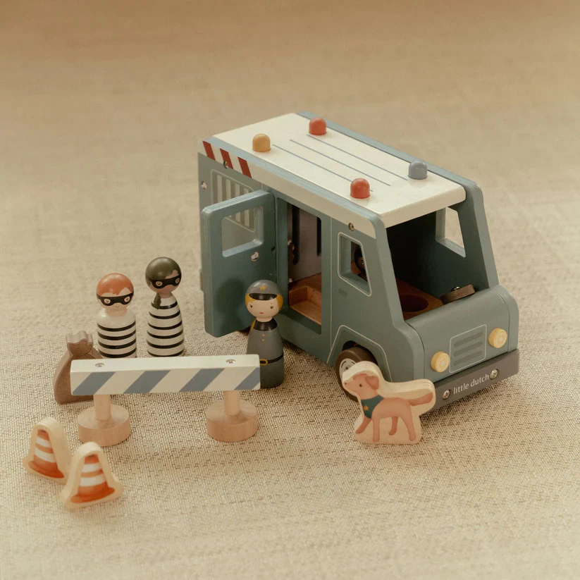 Wooden Police Van - Image 6