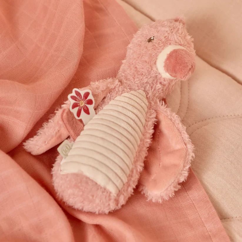 Safari Friends Squeaker with Rattle Flamingo - Image 4