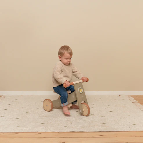 Wooden Tricycle - Olive - Image 4