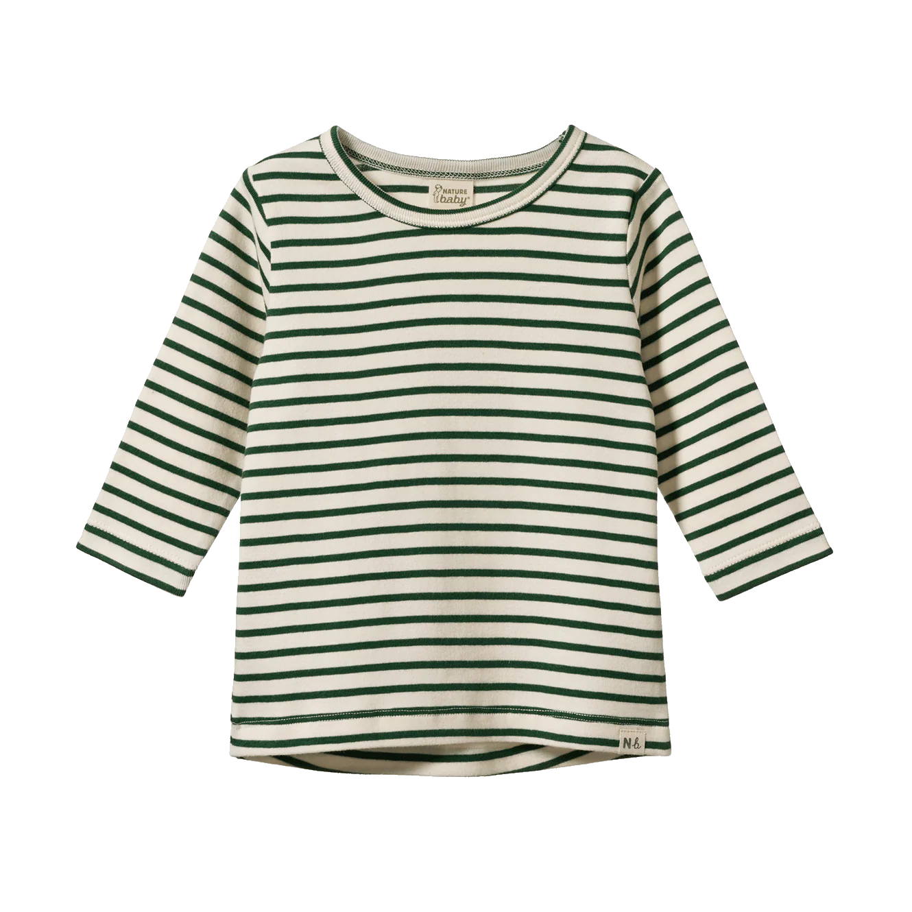 Long Sleeve River Tee - Eden Sailor Stripe