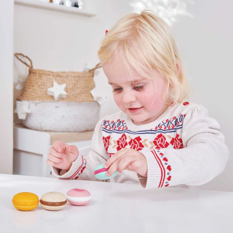 Wooden Macaron Set - Image 4