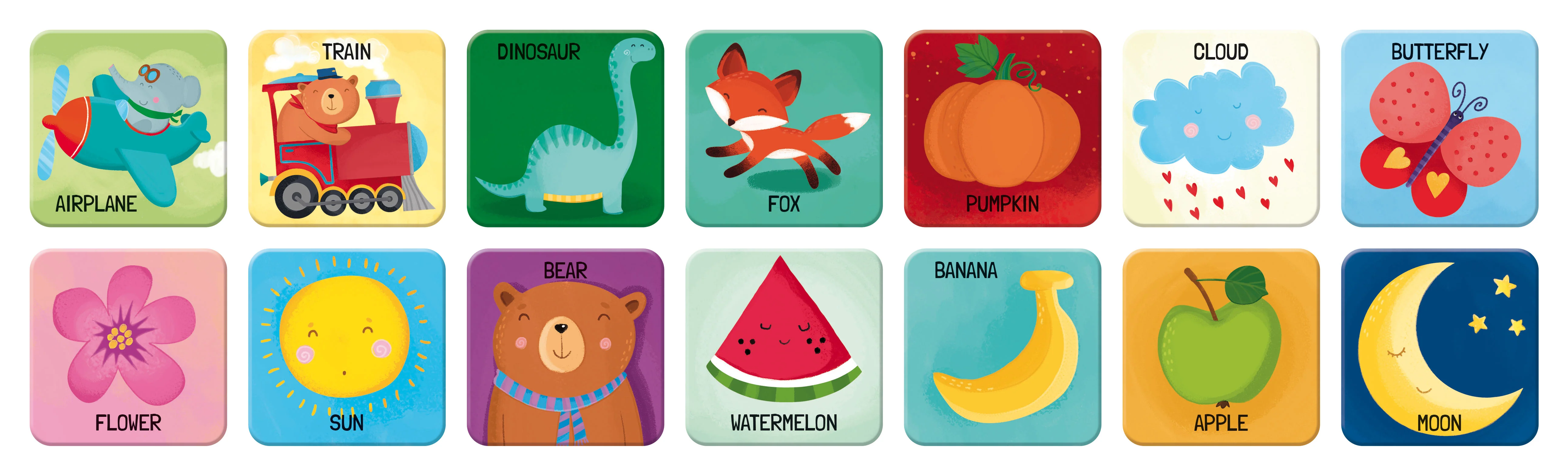 Memo Words Game and Book Set - Image 3
