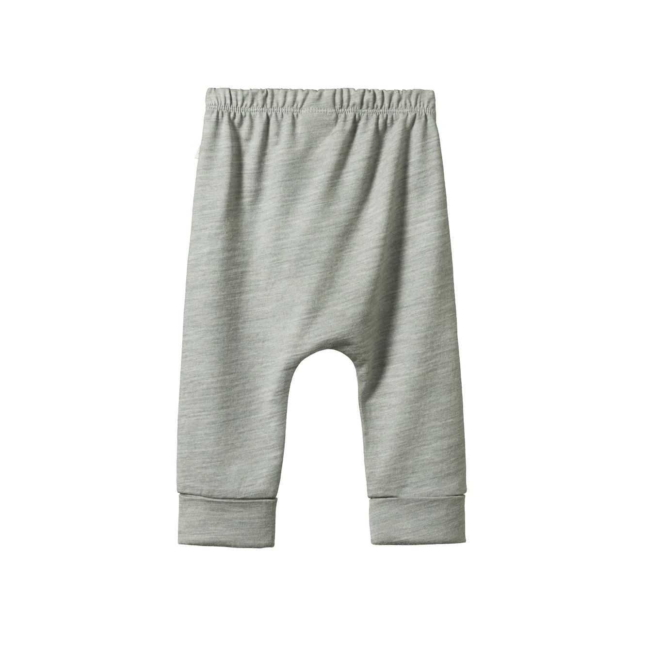 Merino Essentials Drawstring  Pants - Grey Marl - Image 2
