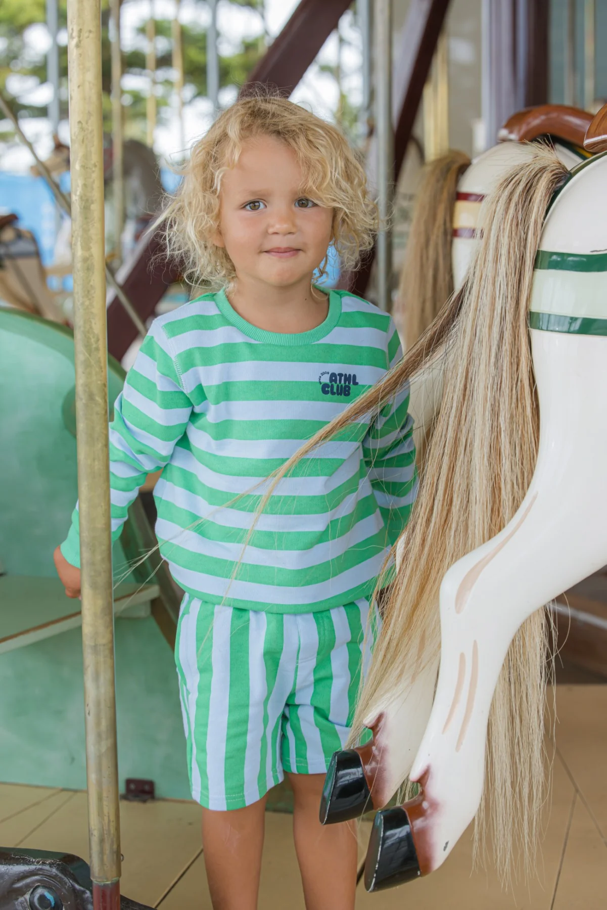 Fleece Short Stripe - Image 2