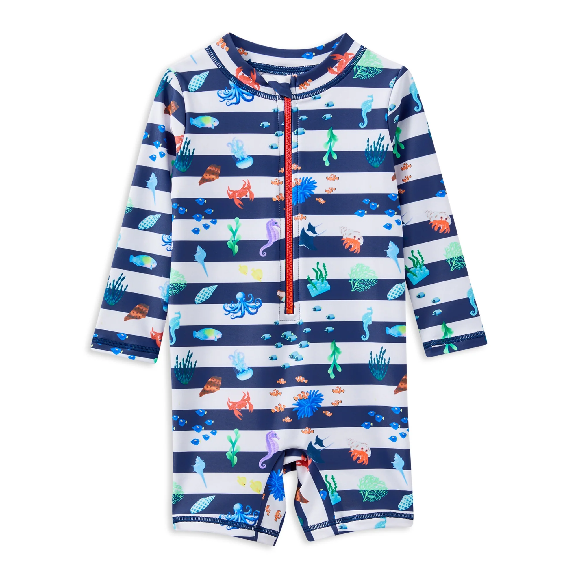 Marine Long Sleeve Swimsuit