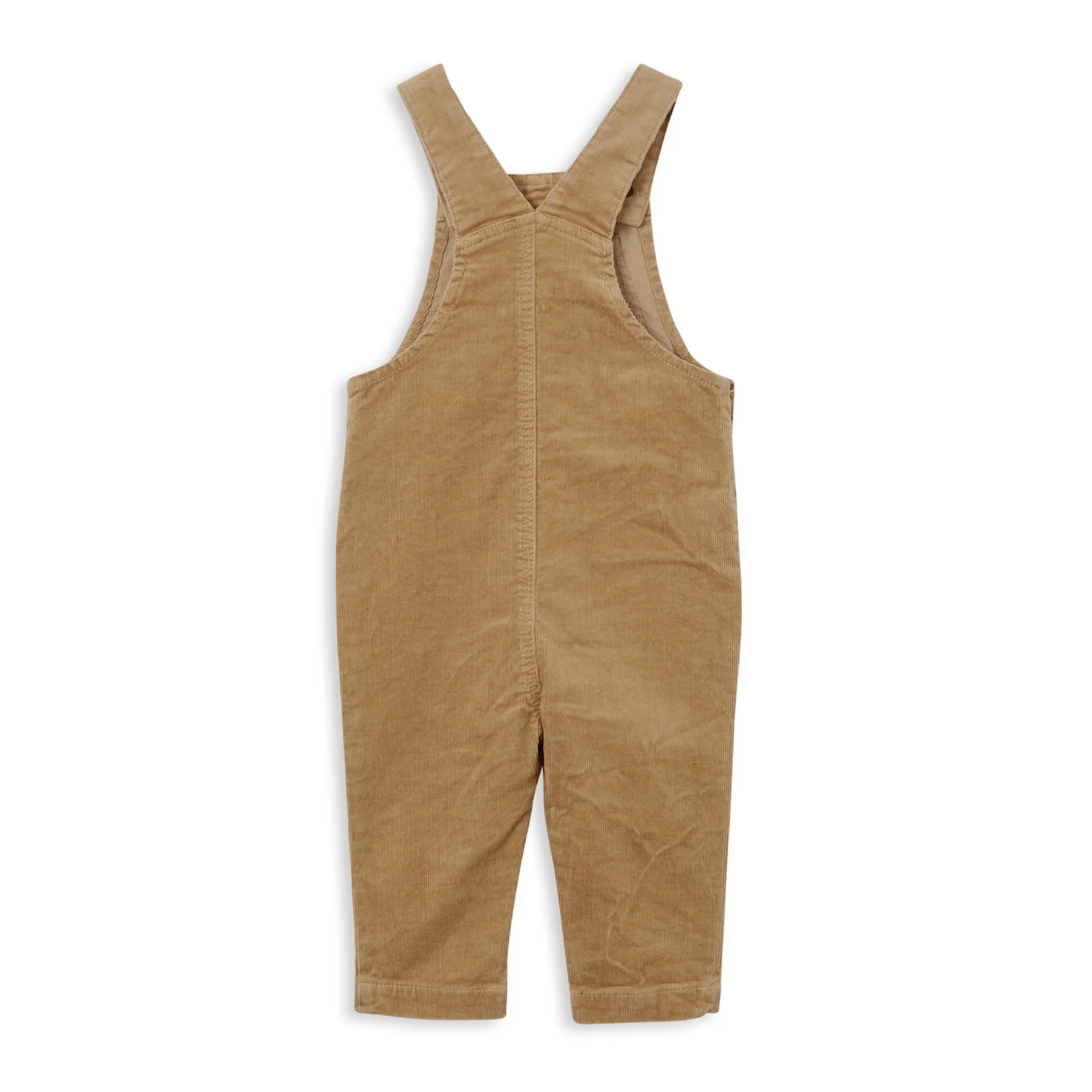 Milky Cord Overall - Camel - Image 2
