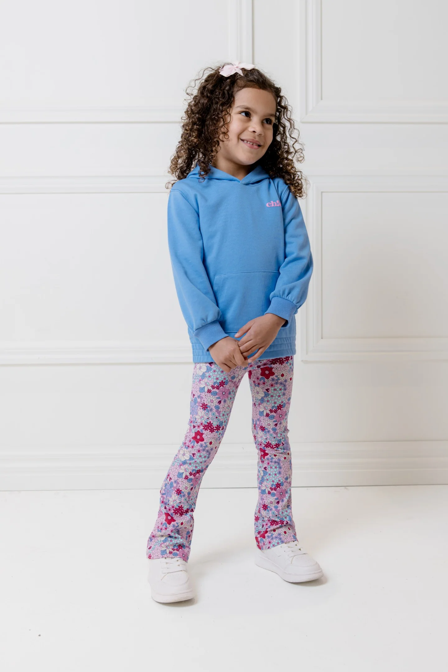 Daffodil Easter Flared Leggings - Image 2