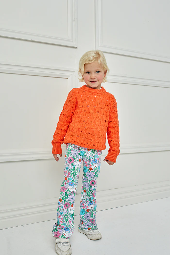 Milky Flared Legging - Viola - Image 3