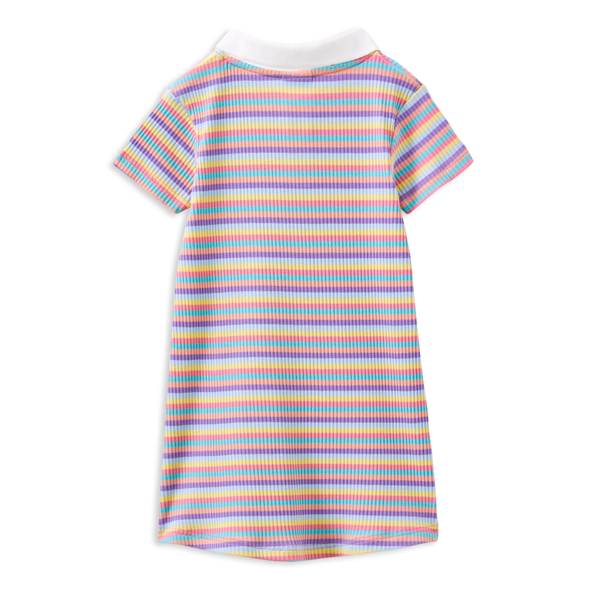 Multi Stripe Rib Dress - Image 2