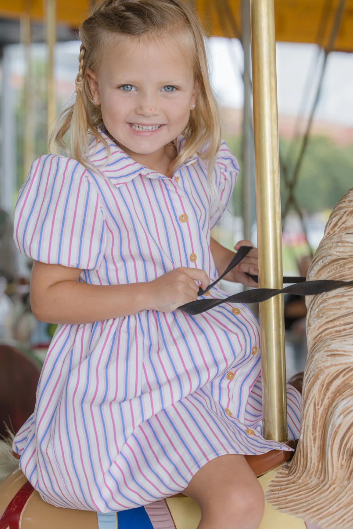 Summer Stripe Dress - Image 4