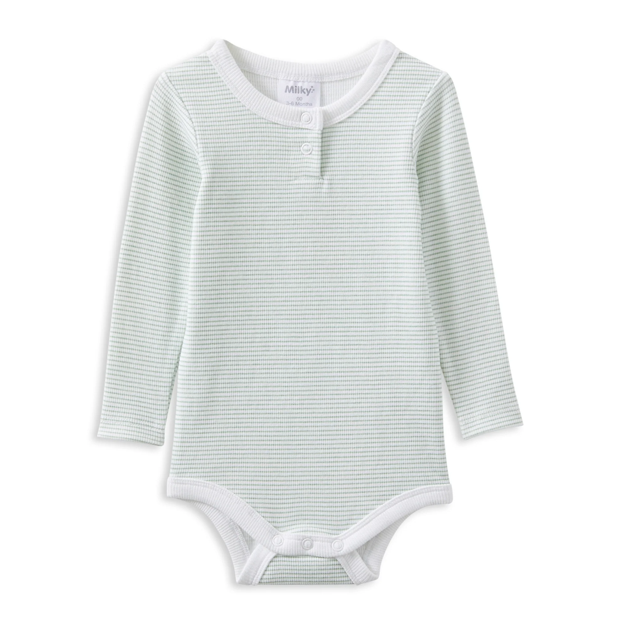 Milky Green Stripe Bubbysuit