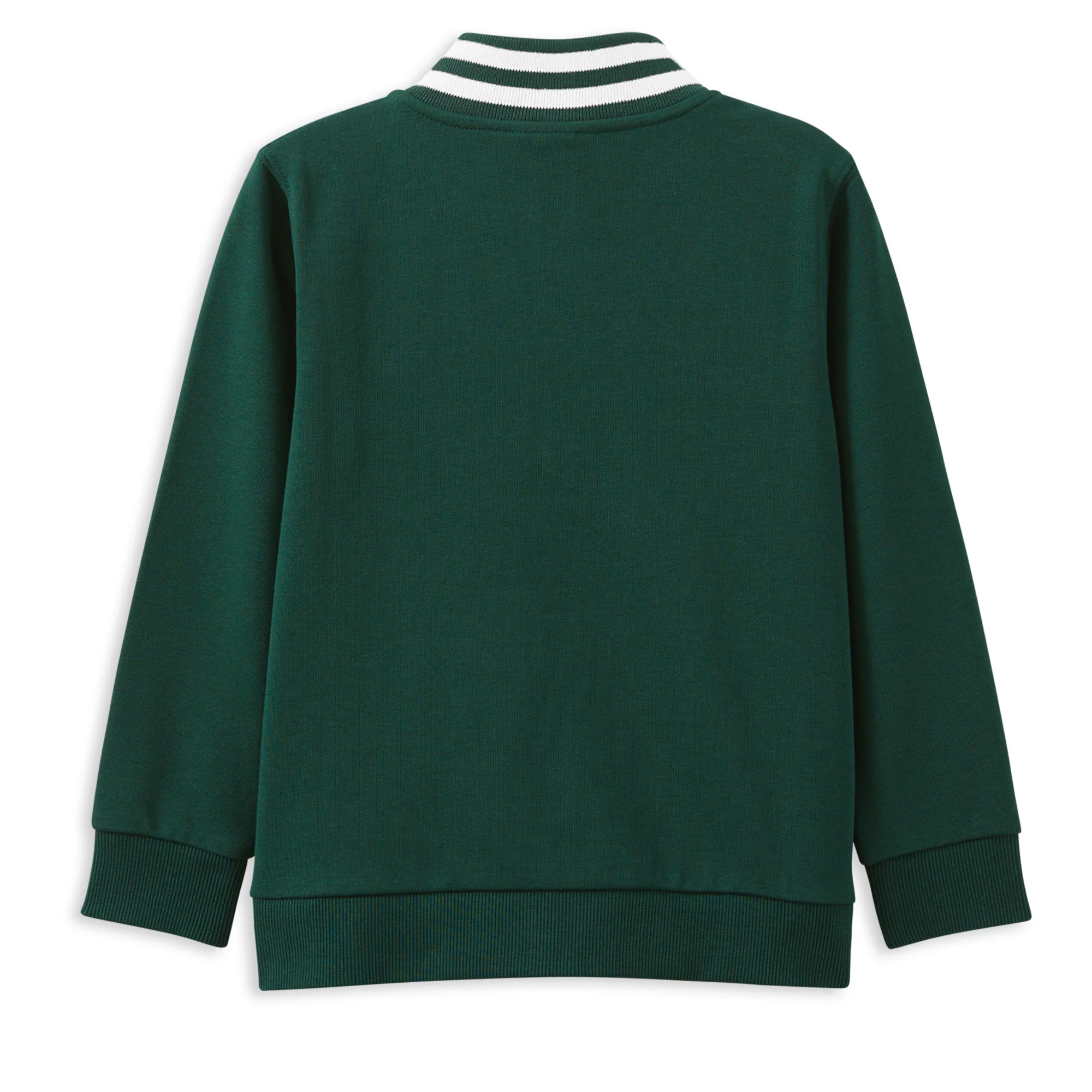 Milky Green Zip Sweat - Image 2