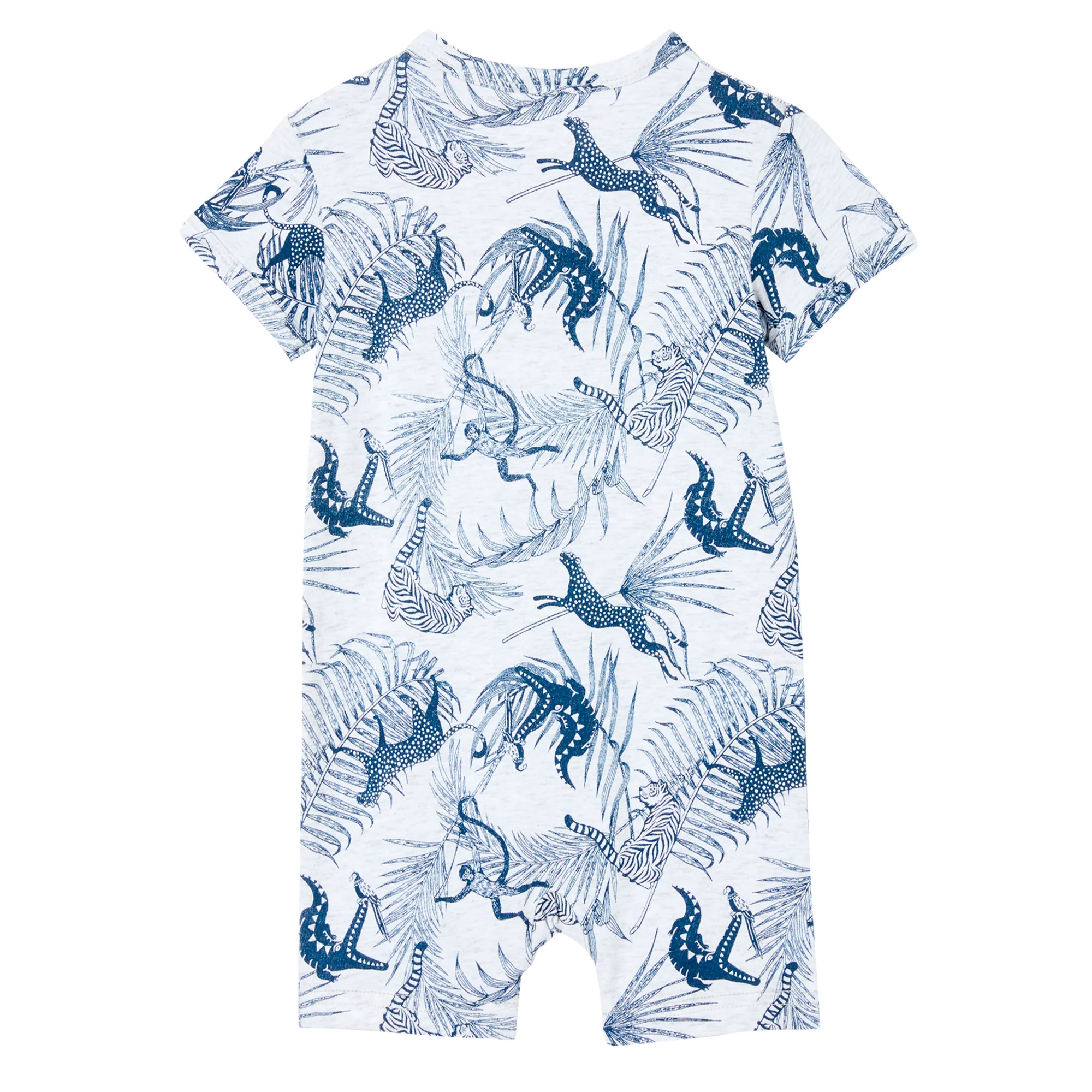 Milky Jungle Romper - Silver Marle - Image 2
