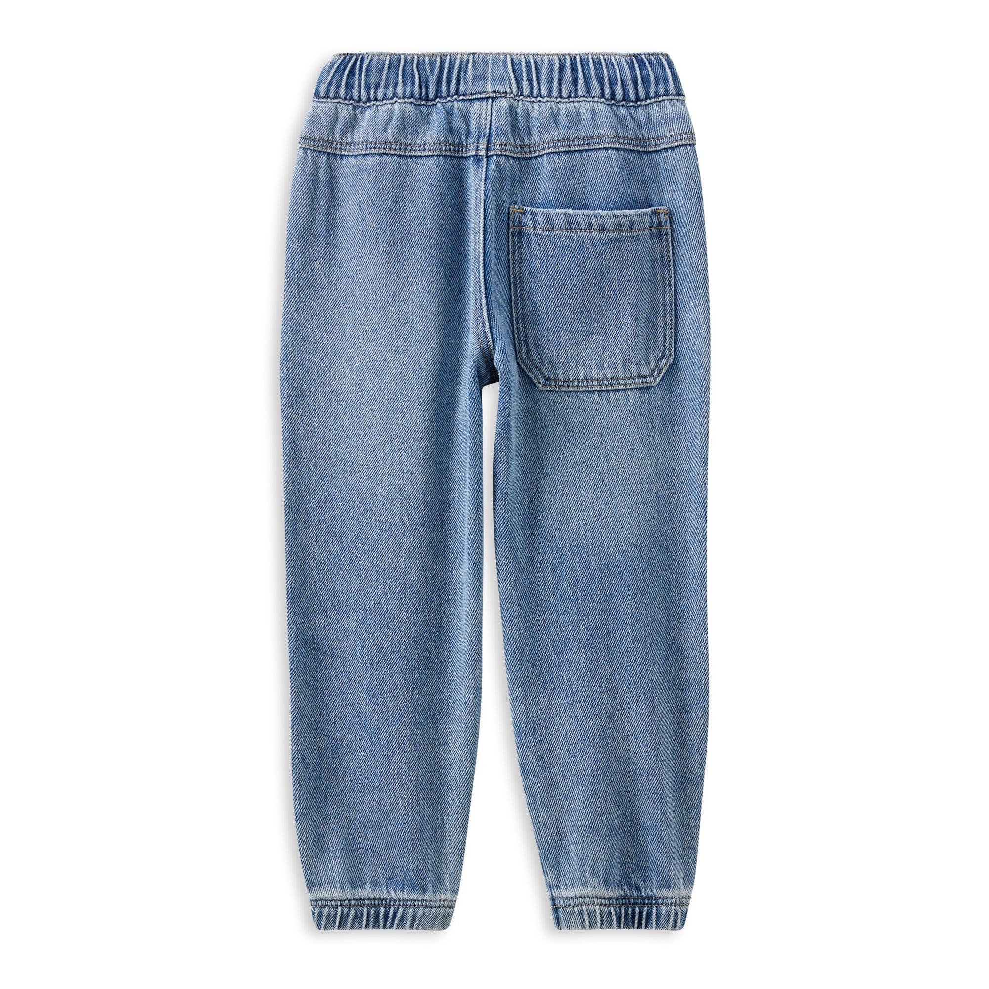 Milky Light Wash Denim Jeans - Image 3