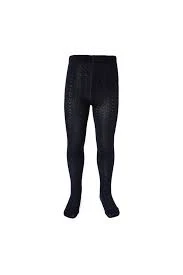 Milky - Navy Jacquard Tights