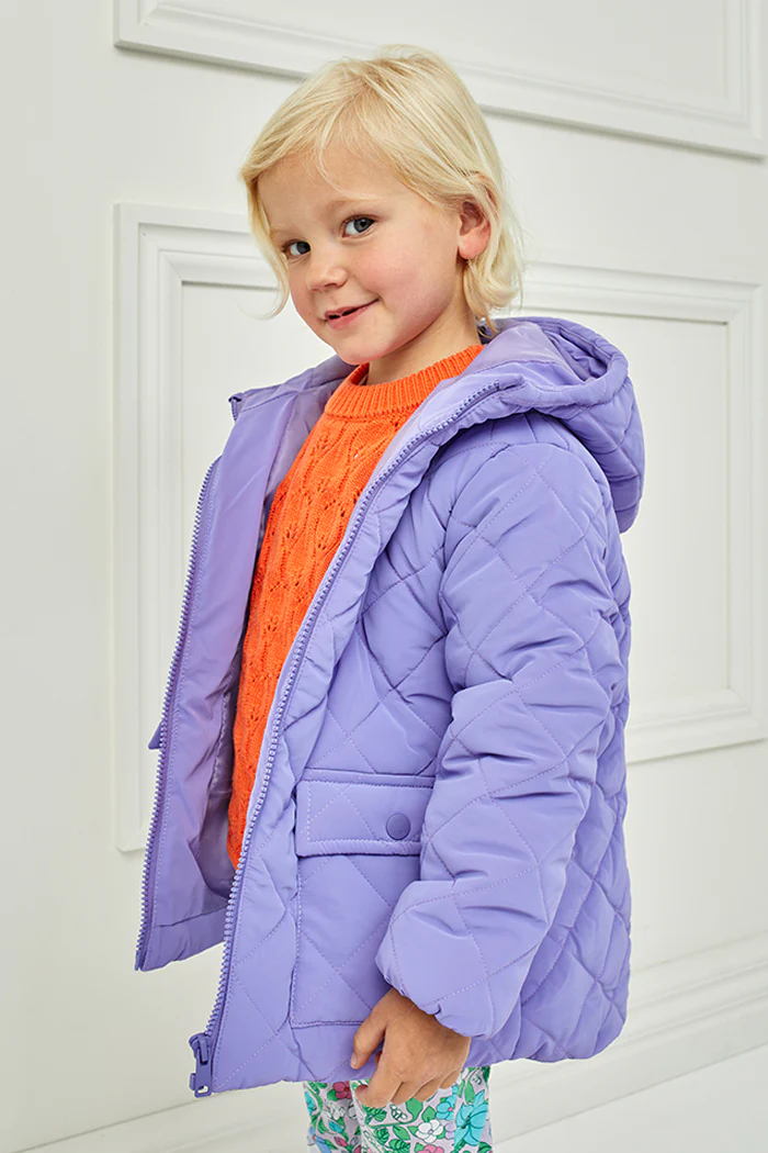 Puffer Jacket - Lavender - Image 2