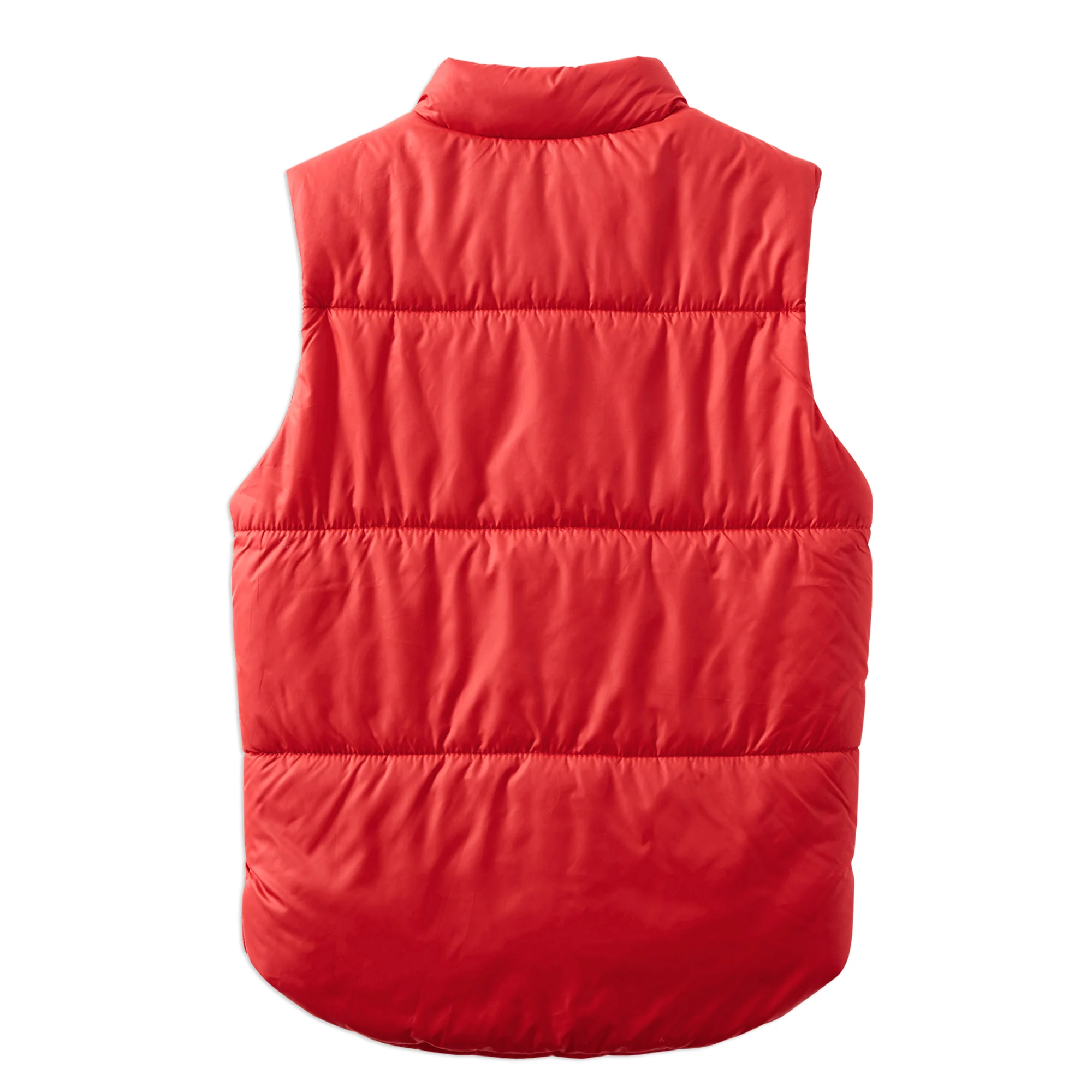 Milky Red Crush Puffer Vest - Image 2
