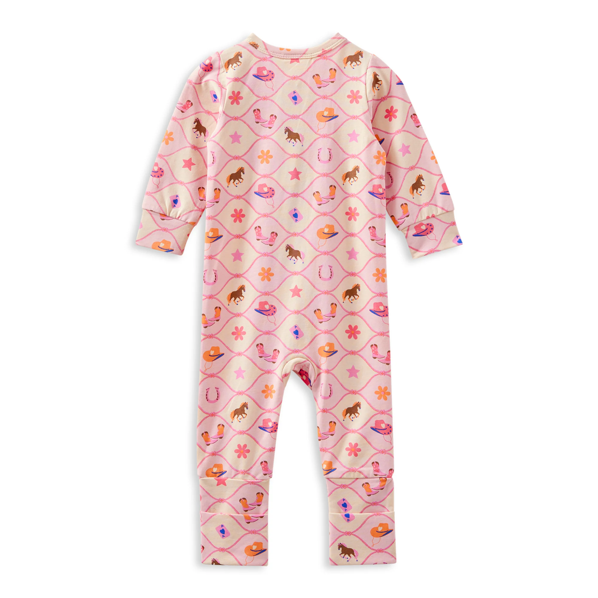 Rodeo Dreams Zip Romper - Image 2