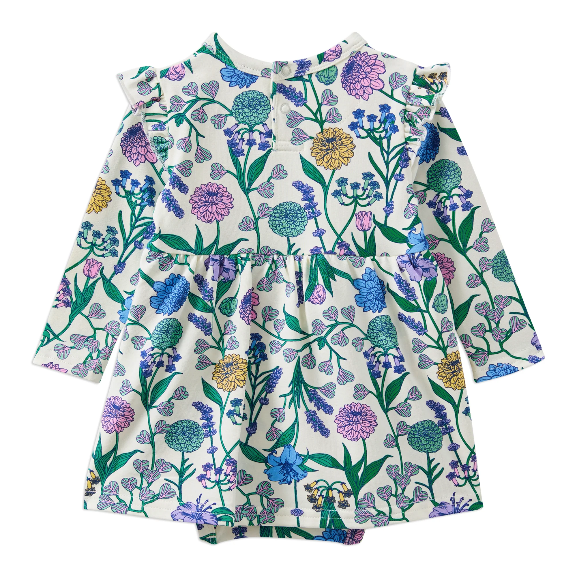 Milky Spring Bouquet Baby Dress - Image 2