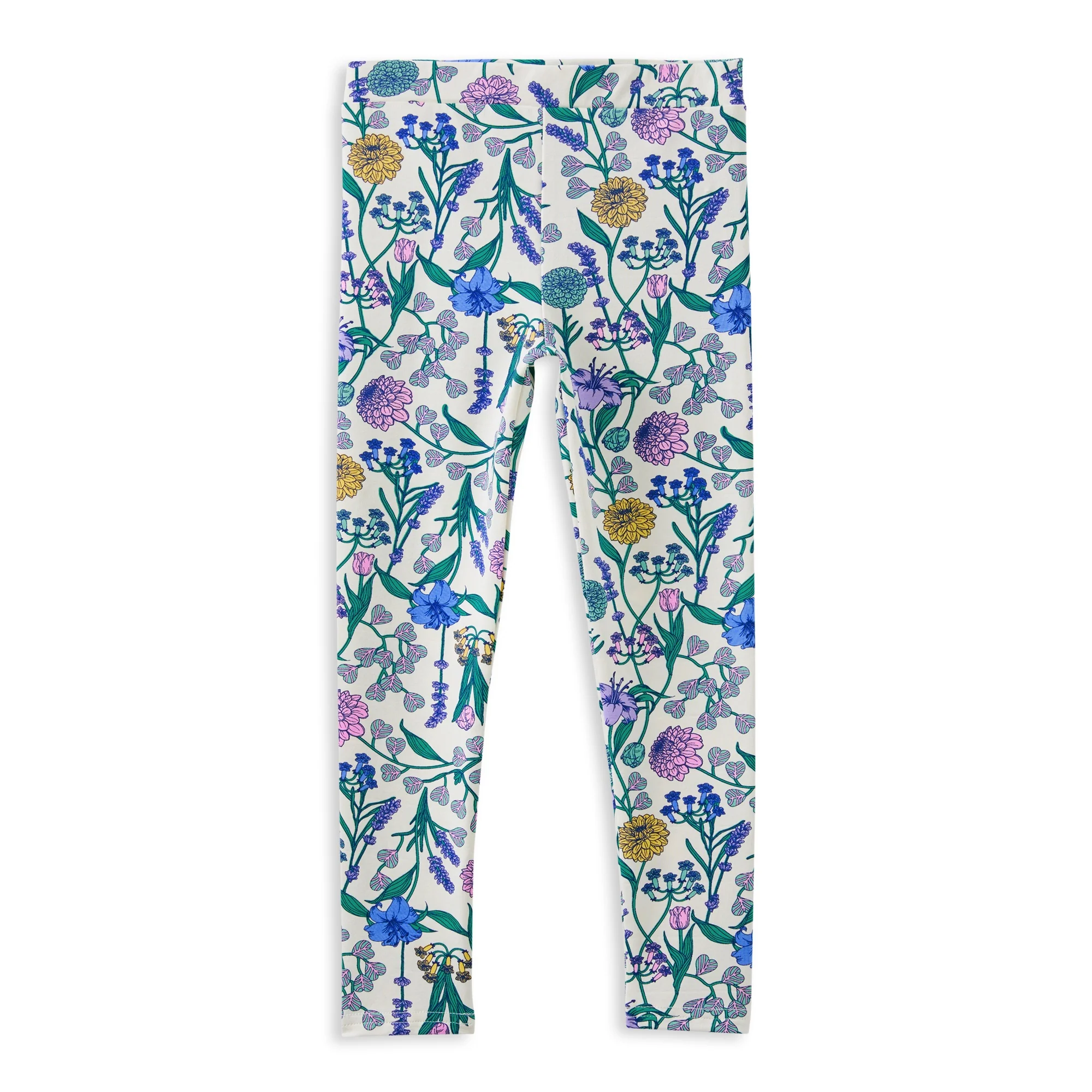 Milky Spring Bouquet Leggings