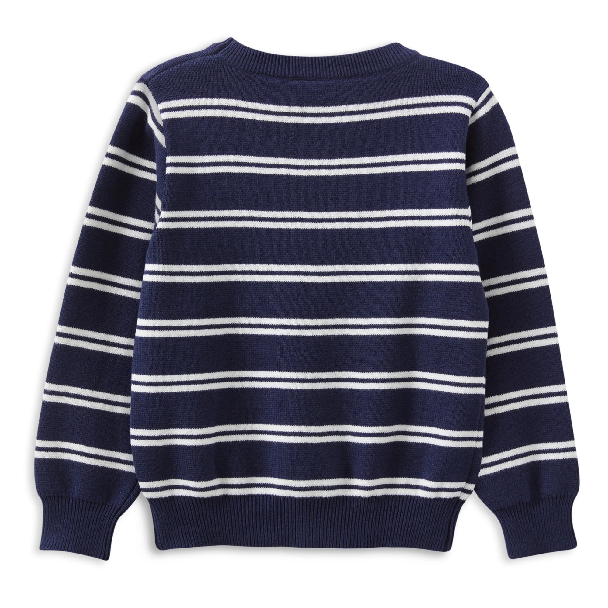 Milky Stripe Knit Jumper - Image 3