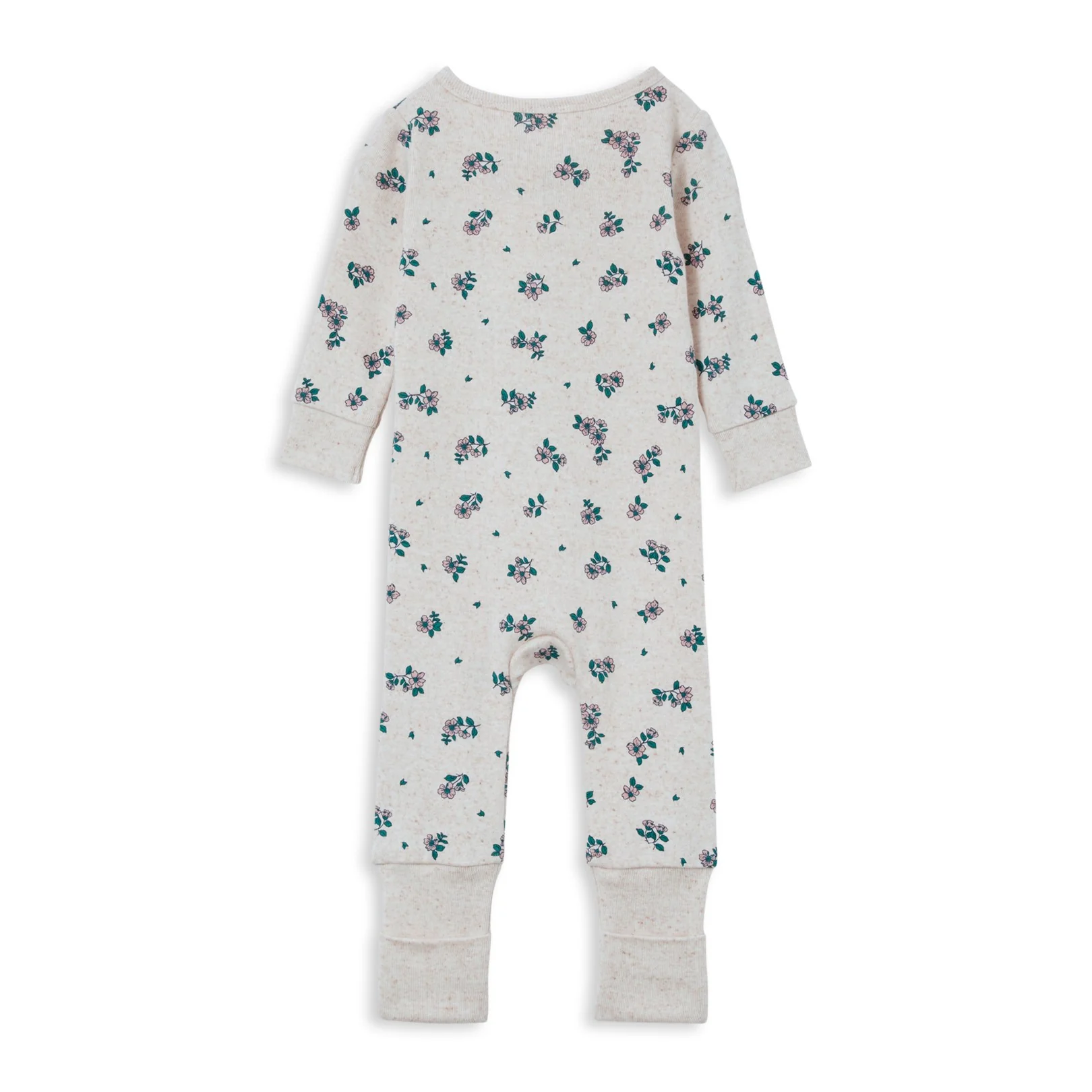 Zip Romper - Sweet Floral - Image 2