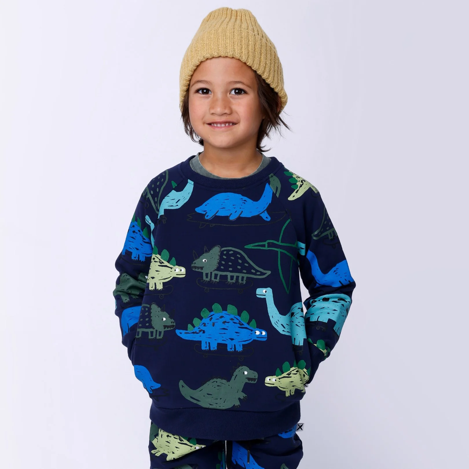 Dino Rollers Furry Crew - Dark Blue - Image 2
