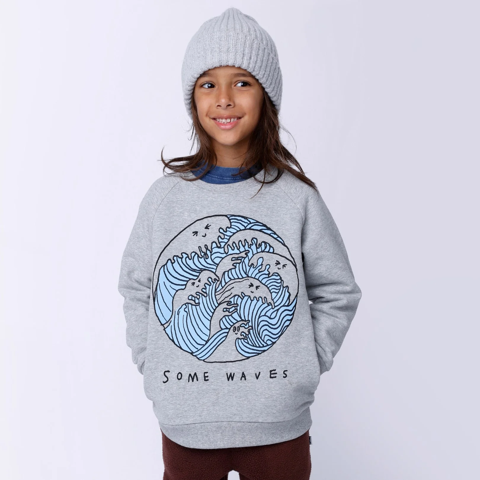 Some Waves Furry Crew - Grey Marle - Image 2
