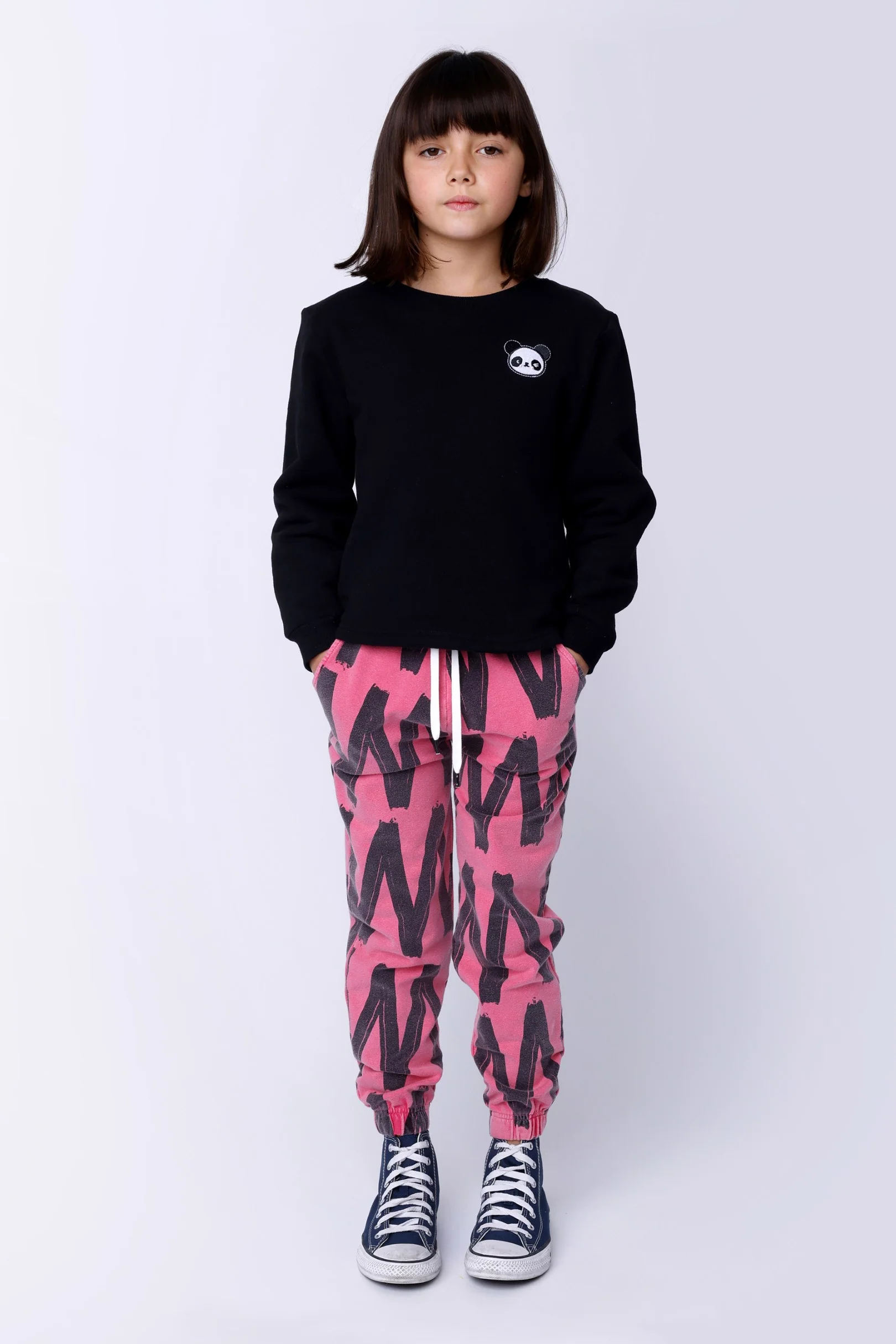 Zig Zag Trackies - Pink Wash - Image 2