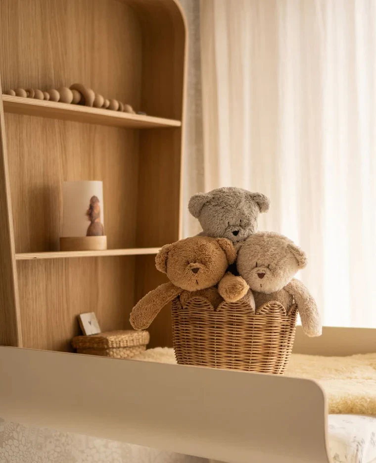 Organic Humming Bear - Cappuccino - Image 5