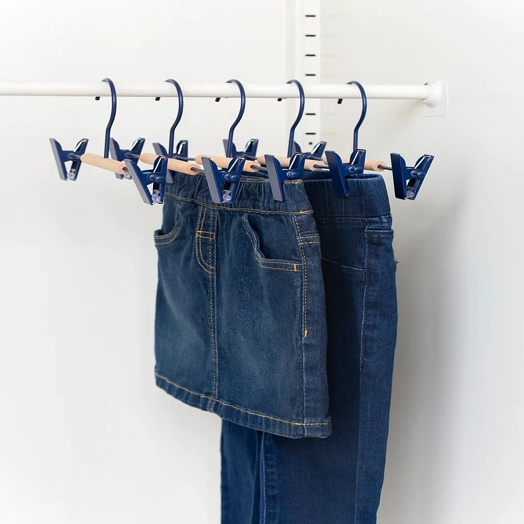 Kids Clip Hangers - Navy - Image 2