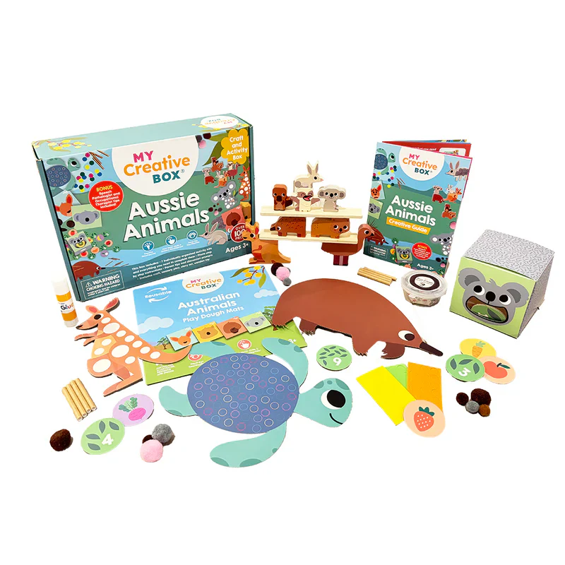 Aussie Animals Craft and Activity Box - Image 2