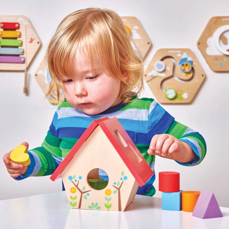 My Little Birdhouse Shape Sorter - Image 3