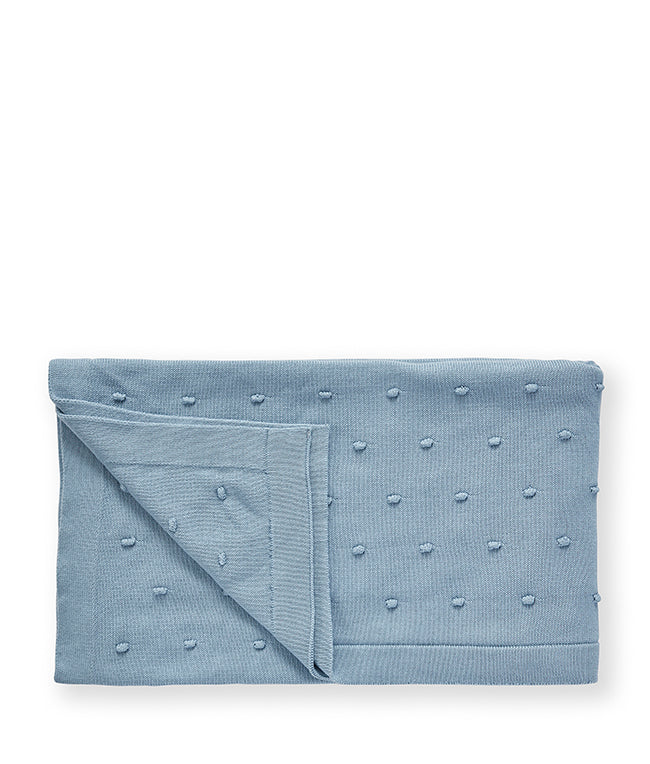 Bobble Baby Blanket - Baby Blue - Image 6