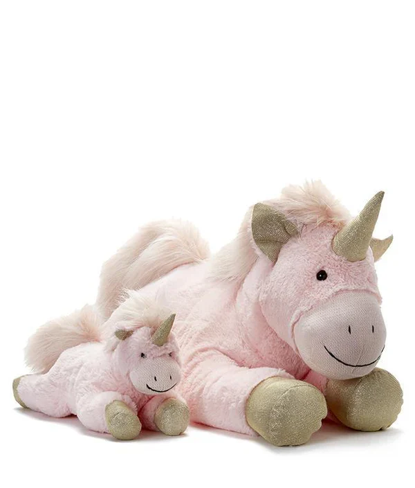Giant Glimmer Glitter Unicorn - Pink - Image 6