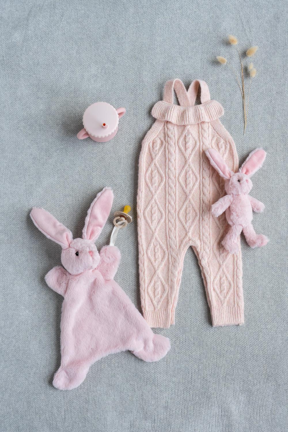 Pixie the Bunny Pink Rattle - Image 3