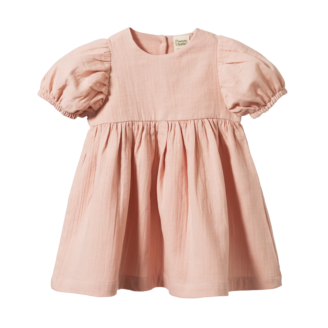 Albertine Dress - Rose Dust Crinkle