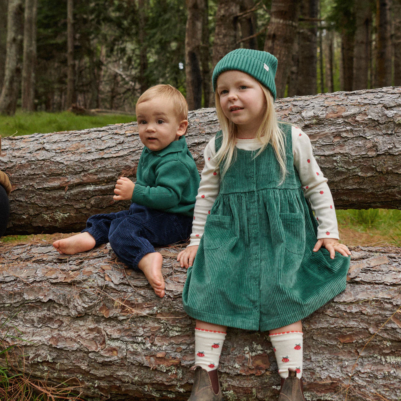 Amelia Pinafore - Pine - Image 2
