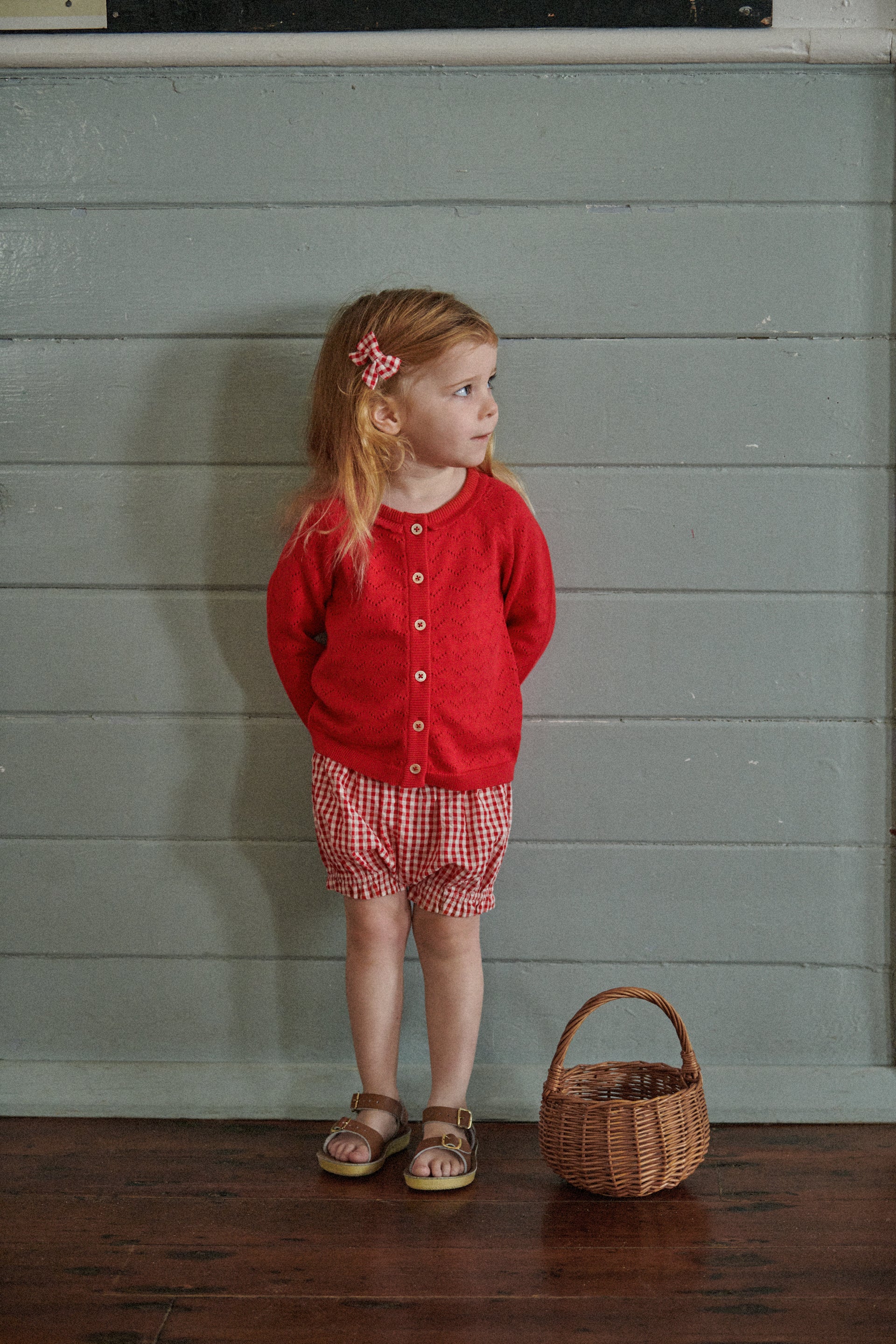 Betty Shorts - Red Check - Image 2