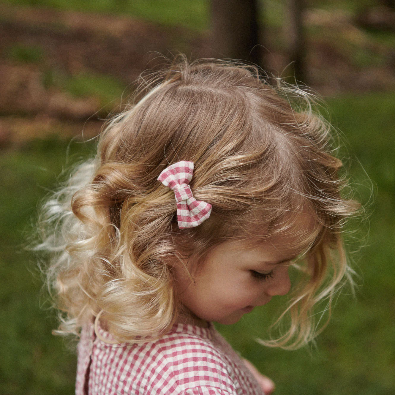 Bow Hair Clips 2 Pack - Jam Check - Image 2
