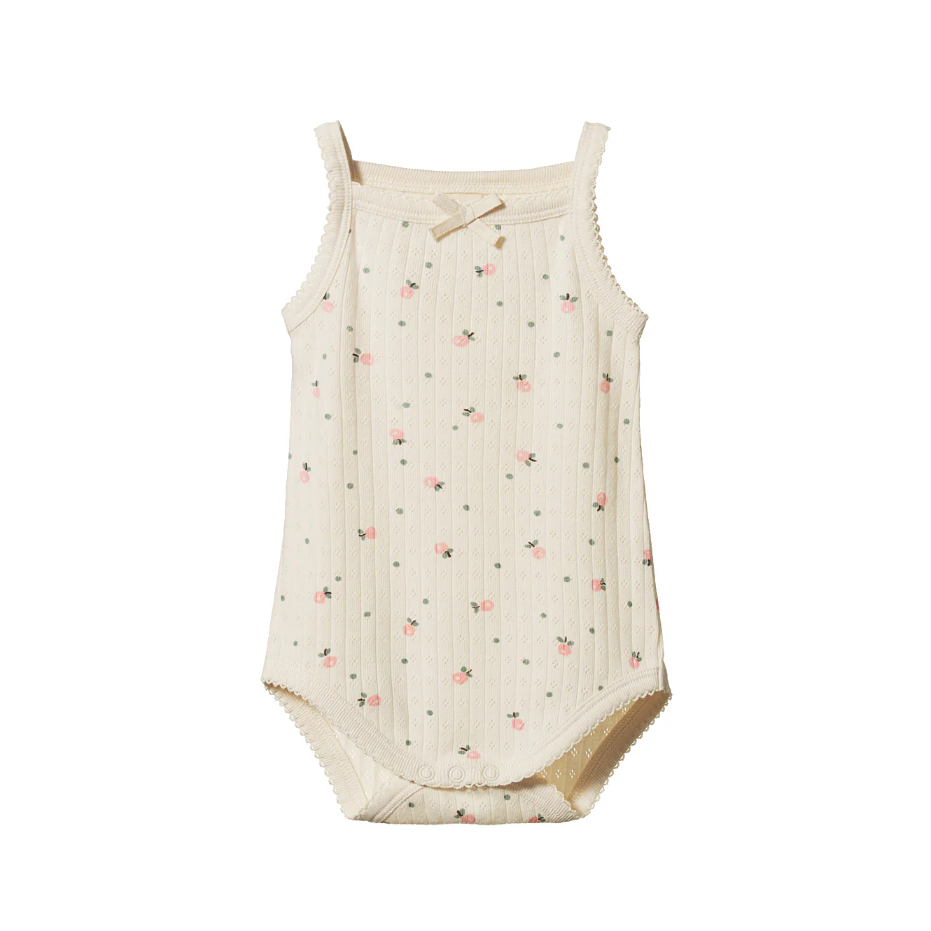 Camisole Bodysuit Pointelle - Posey Blossom