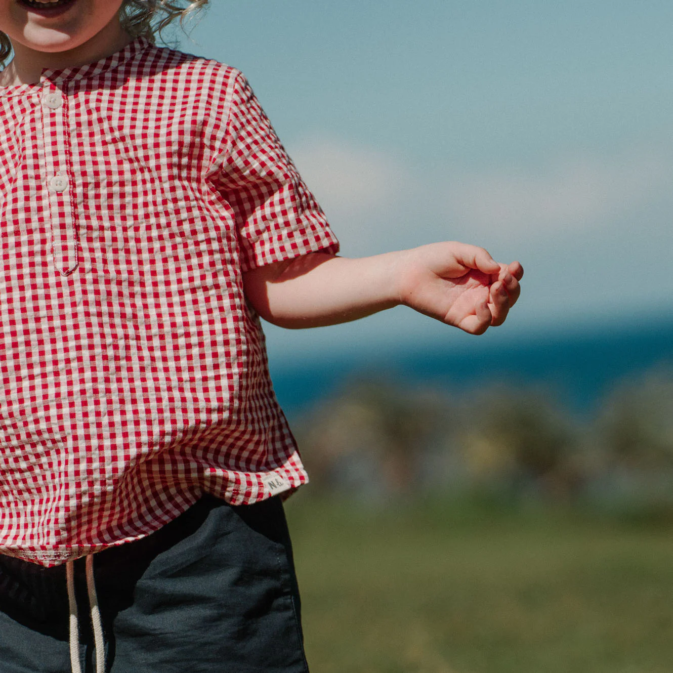 Caravan Shirt Gingham - Red Check - Image 2
