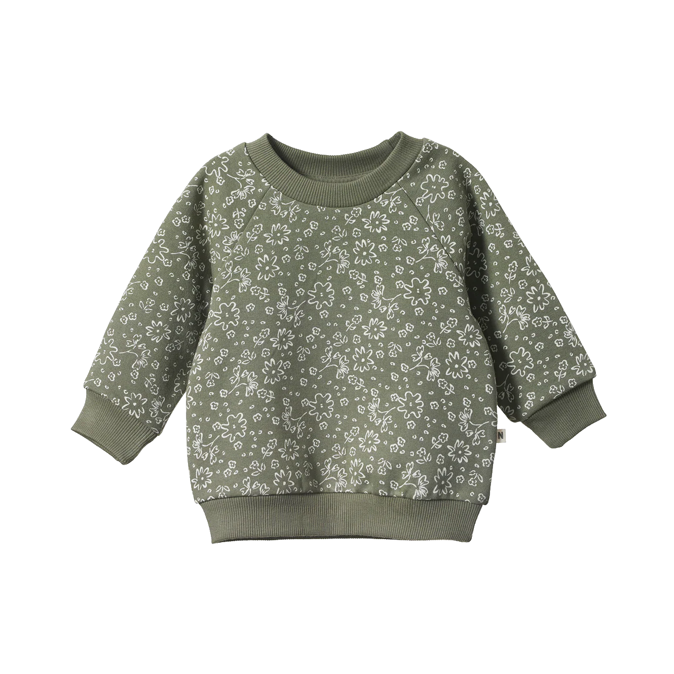 Emerson Sweater - Bloomsbury Nettle Print