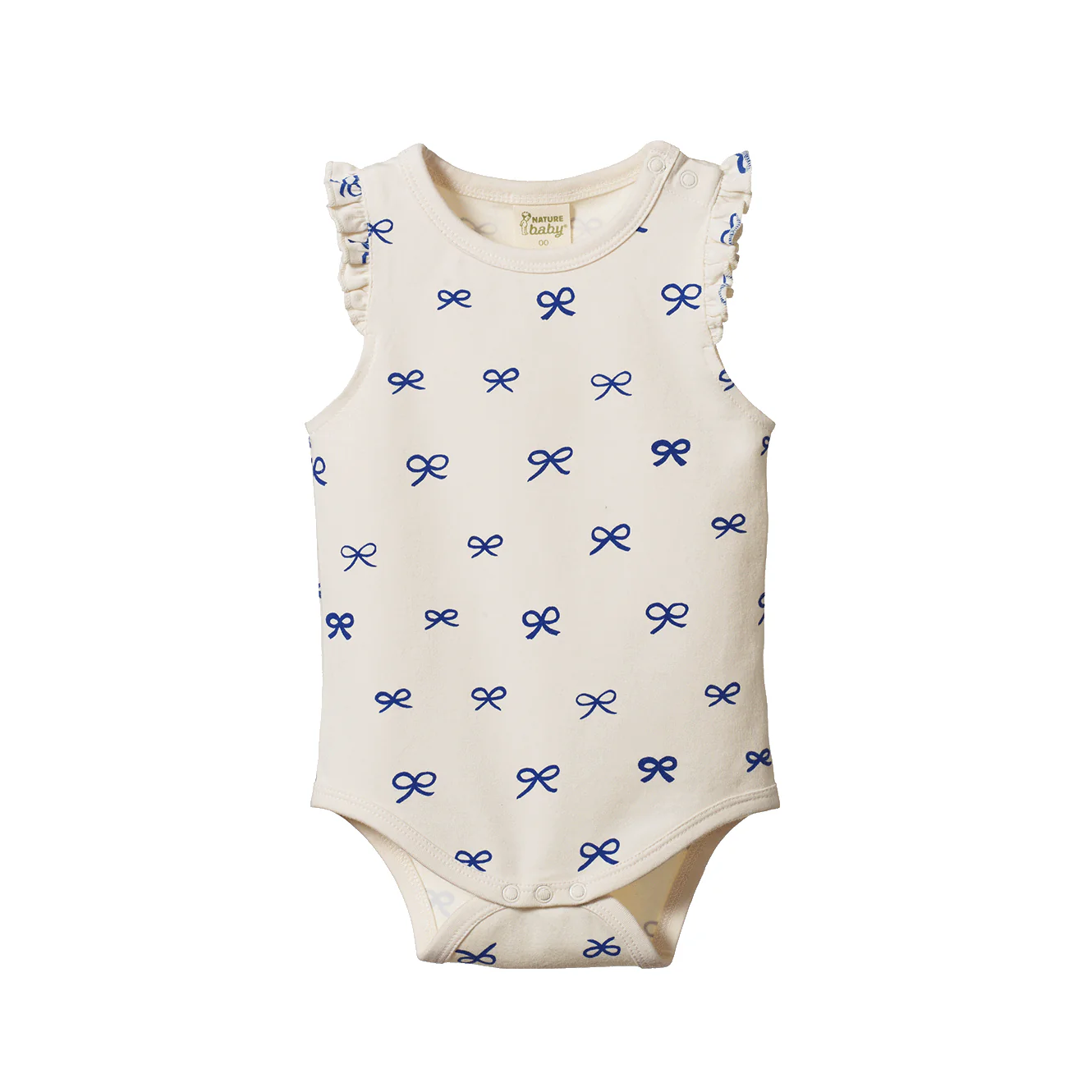 Fleur Bodysuit - Ribbons Print