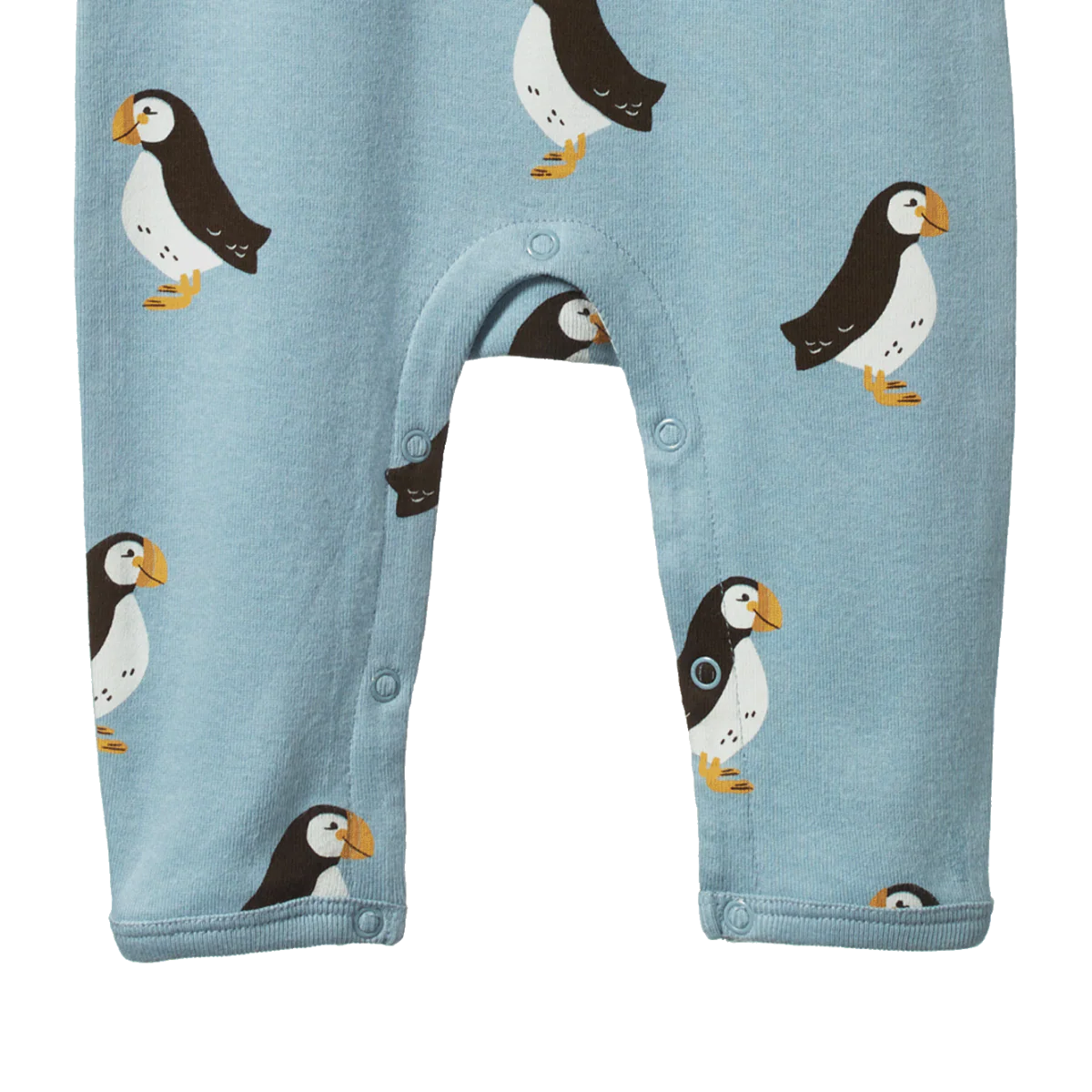 Henley Pyjama Suit - Puffin Print - Image 3