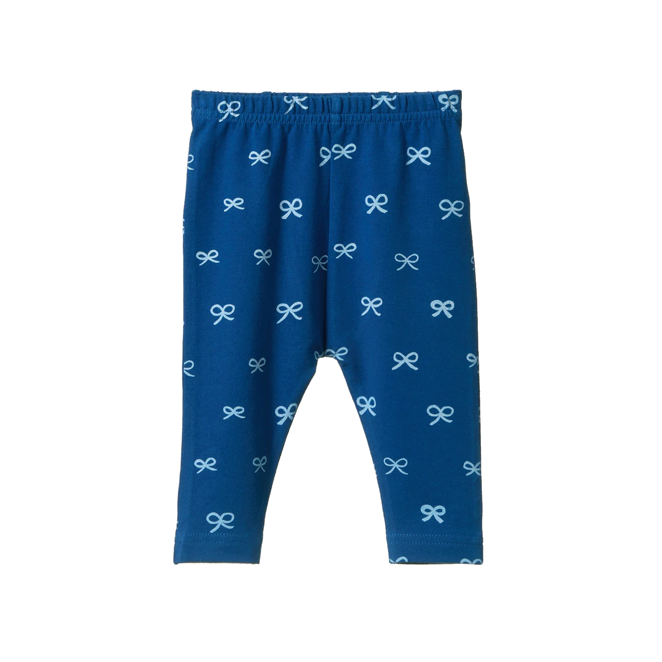 Leggings - Ribbons Blue Print - Image 2